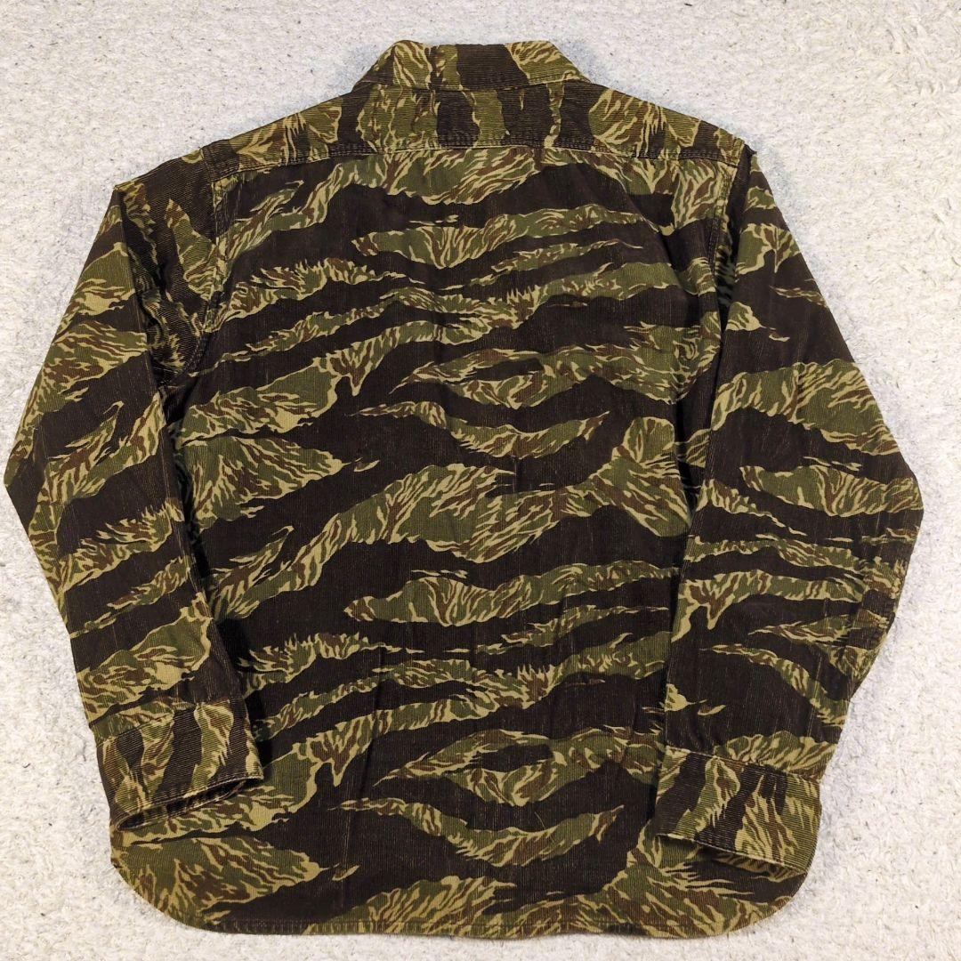 値下げ中1-14 tenderloin テンダーロイン タイガーカモ長袖シャツ