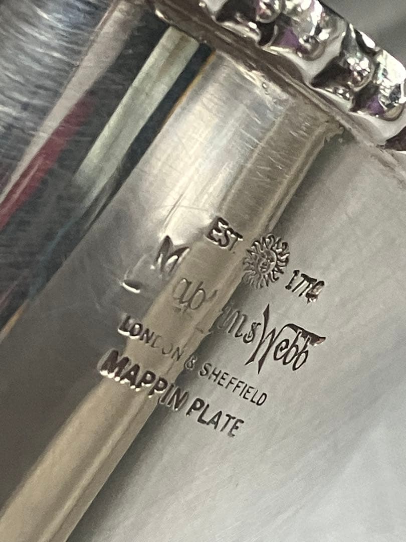 セール マッピン&ウェッブ ポット 他4点セット銀製品 シルバーウェア英国製
