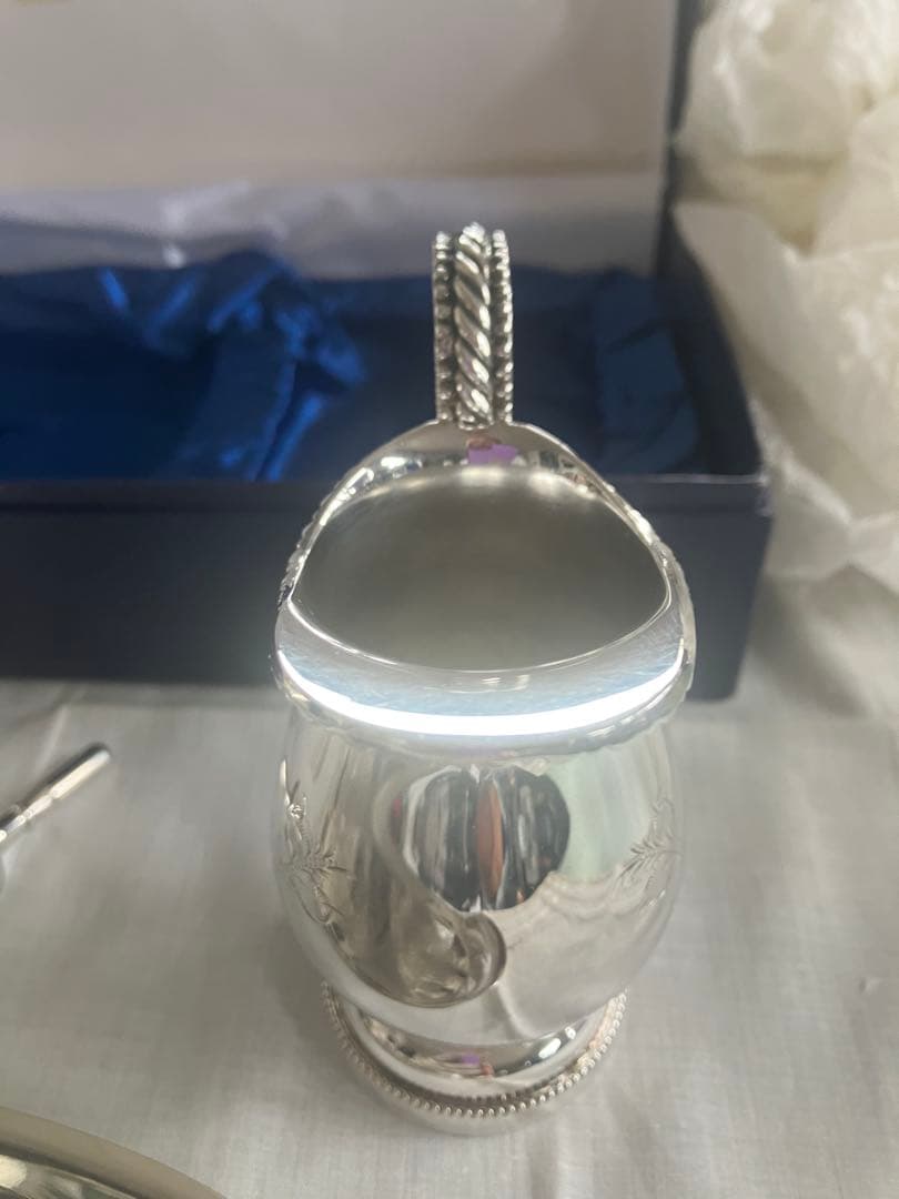 セール マッピン&ウェッブ ポット 他4点セット銀製品 シルバーウェア英国製