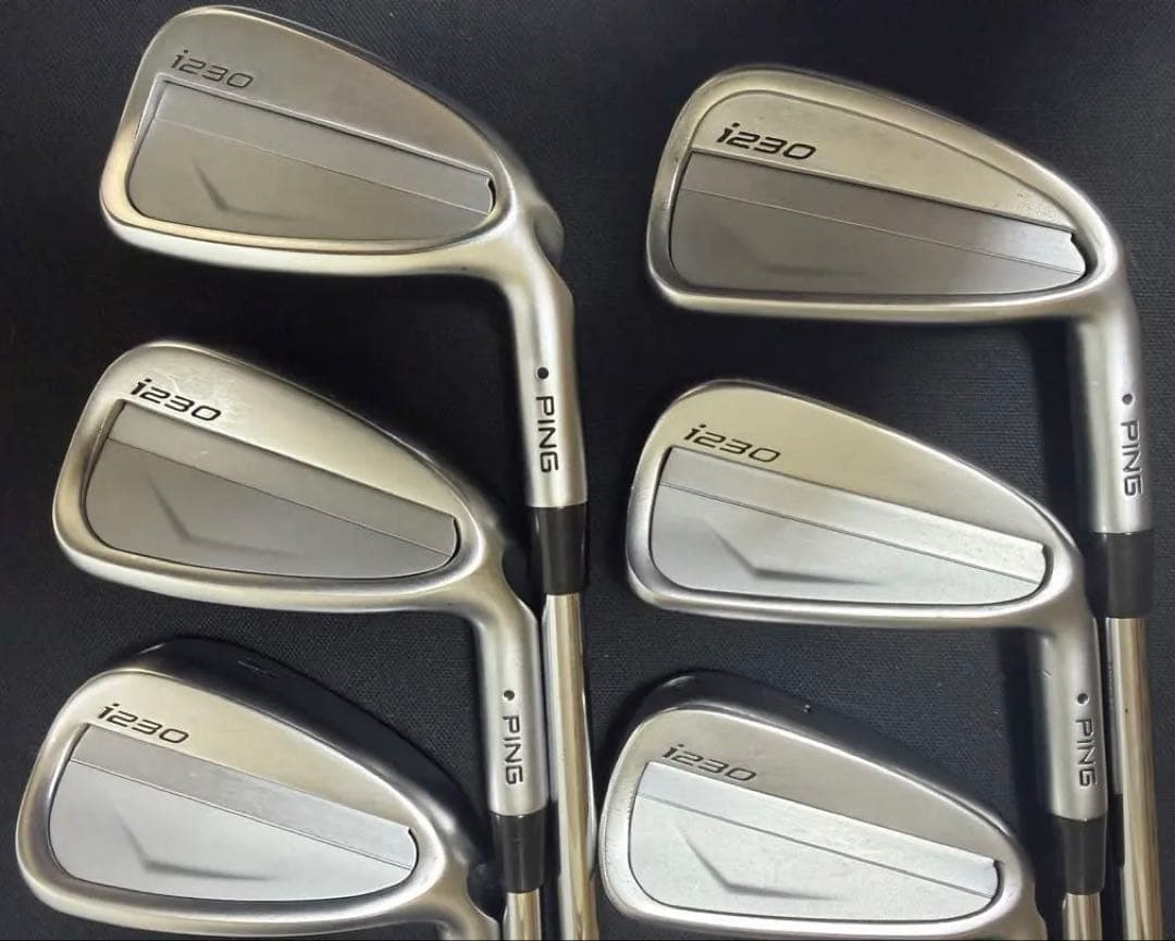 PING i230(6本5-P)MODUS 115 S 右 BK【試打3回のみ】