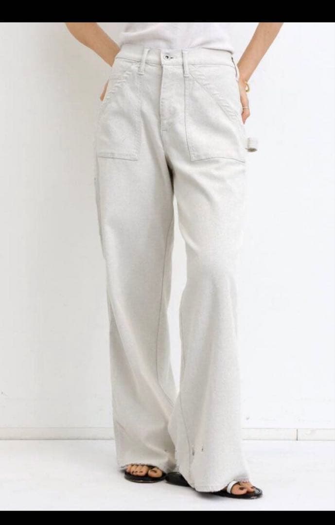 【GOOD GRIEF!】 DAMAGED PAINTER PANTS