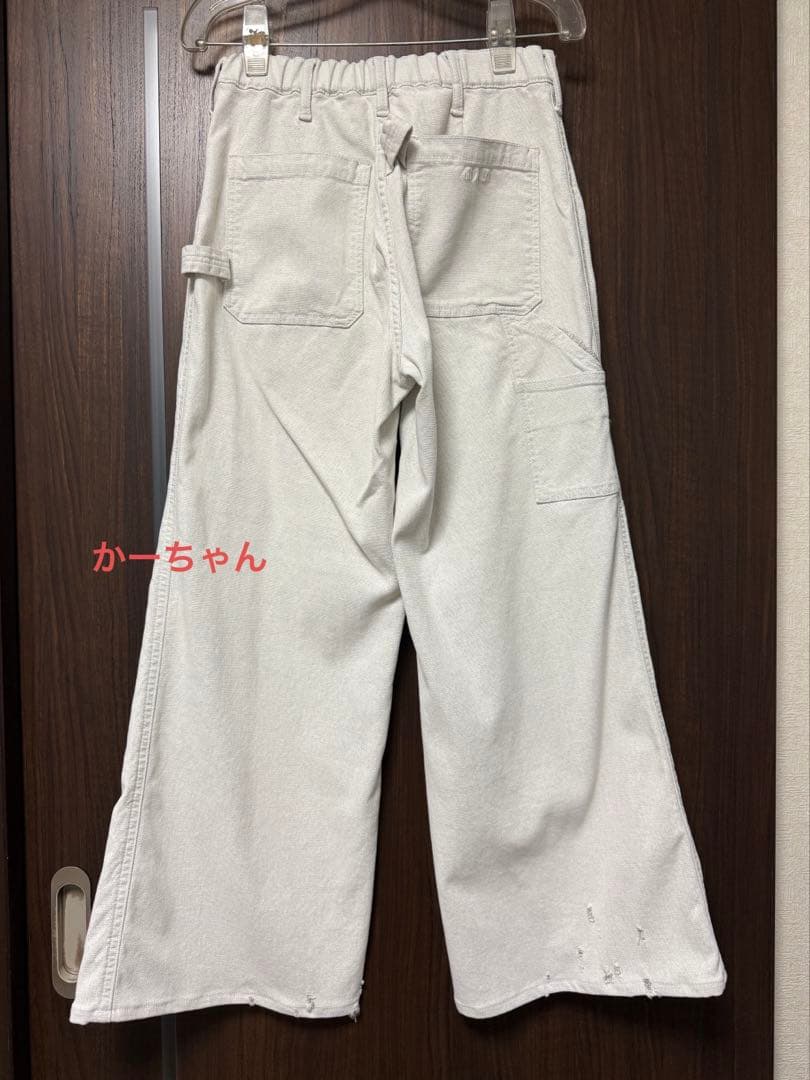 【GOOD GRIEF!】 DAMAGED PAINTER PANTS