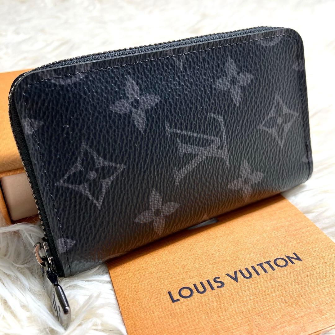 【未使用級】ルイヴィトン ジッピーパース モノグラム エクリプス FRID