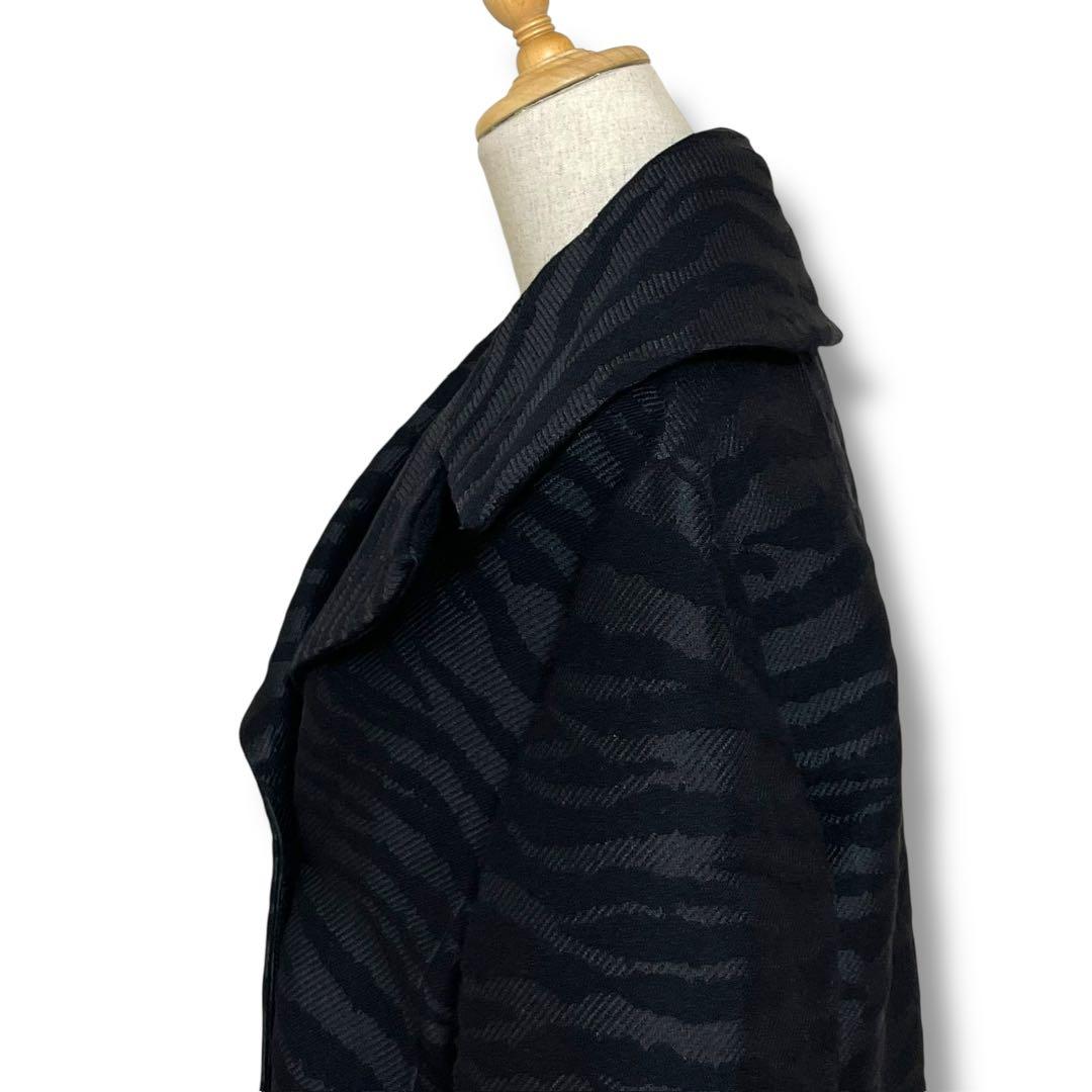 KENZO ×  コラボ ロングコート ブラック EUR32 金ボタン