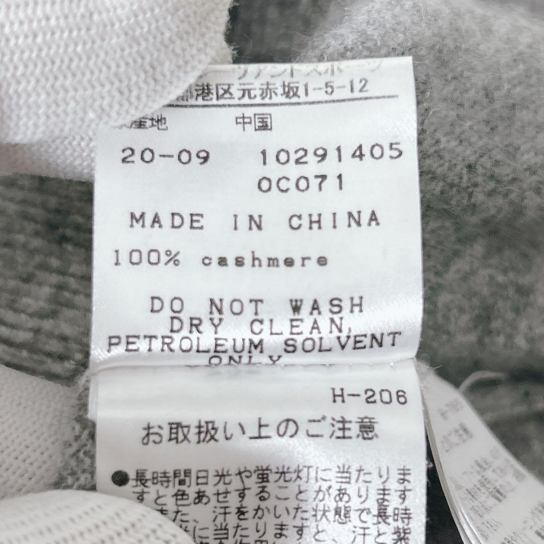 パーリーゲイツ カシミヤ100% ロゴ　ニット M セーター　クルーネック