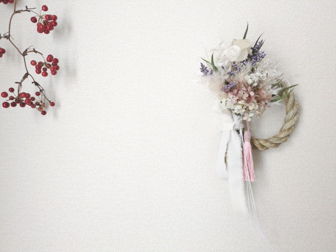 2026しめ縄飾り お正月飾り ナチュラルインテリア⑨