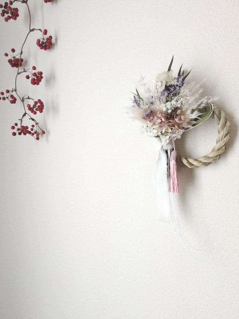 2026しめ縄飾り お正月飾り ナチュラルインテリア⑨