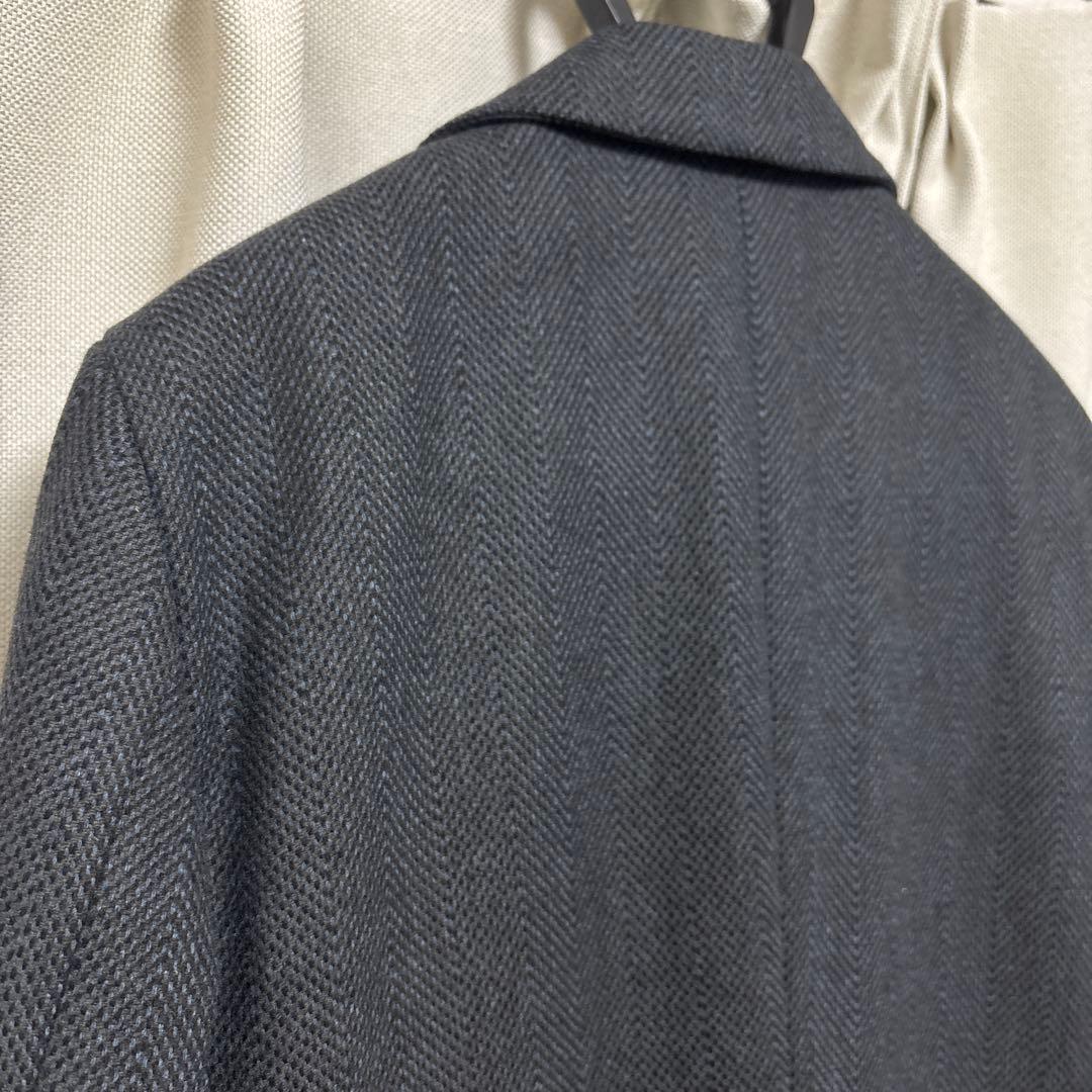 モモンガ様　Belvest極上ウール100％ チェスターコート 48 イタリア製