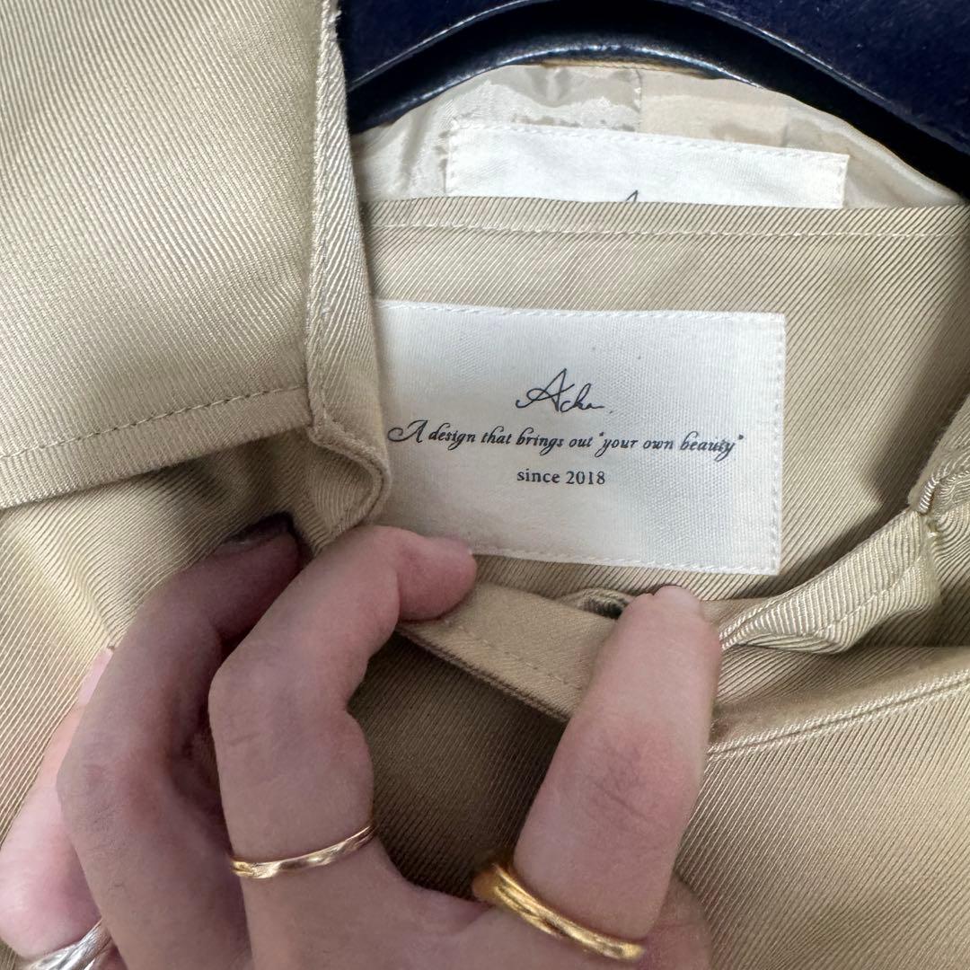 美品 Acka. 3way classic trench coat 定価3.5