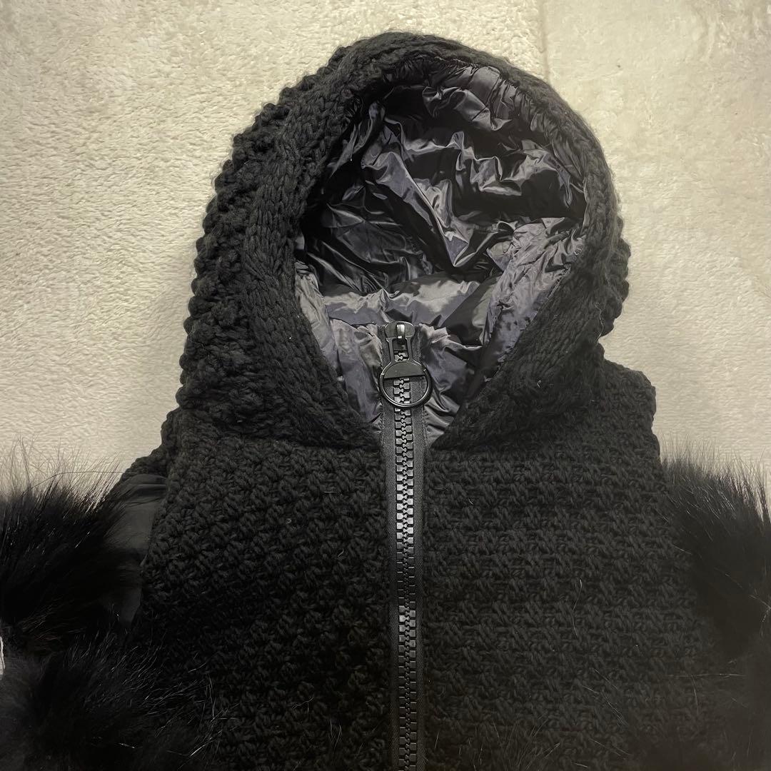 birthday bash バースデーバッシュ　ニット　ファーベスト ダウン