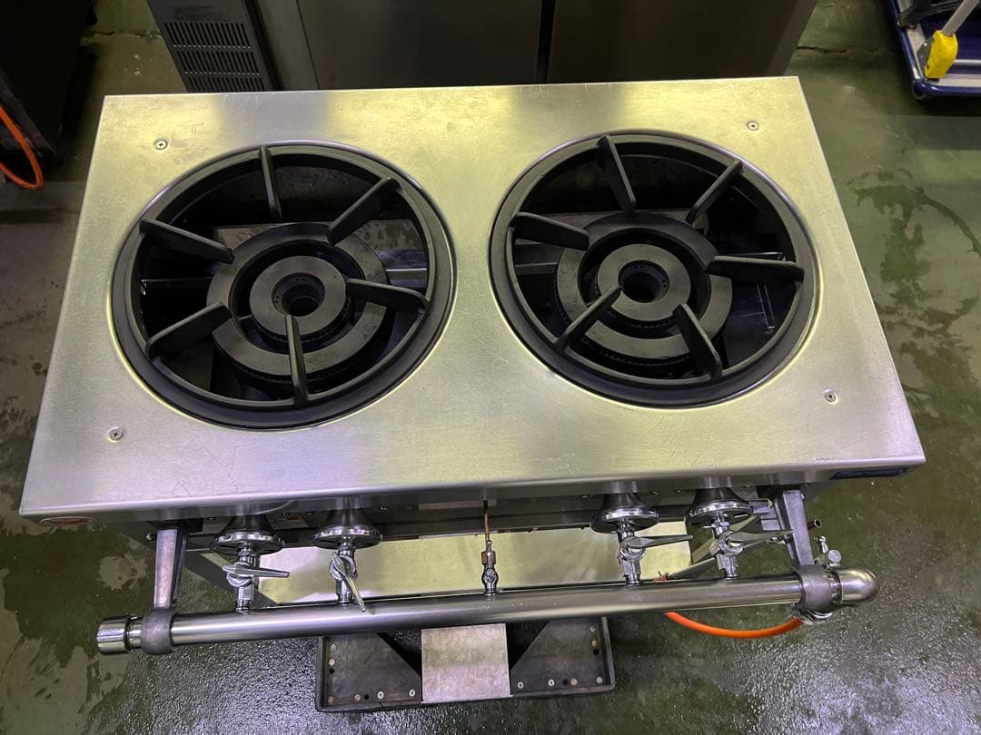 マルゼン2口ガステーブル 2022年 都市ガス