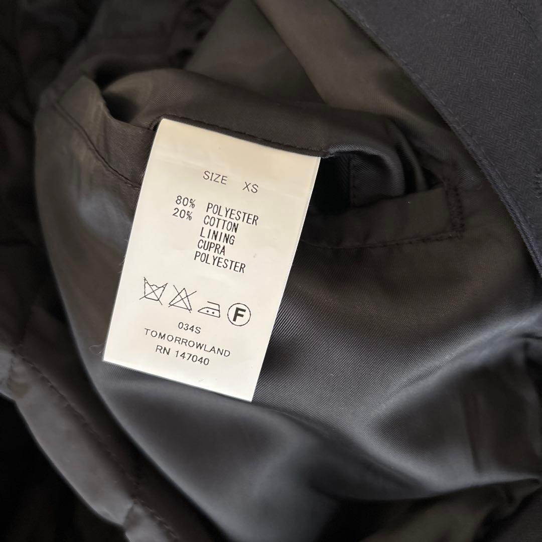 専用です　トゥモローランド　ブルーワーク　メンズライナー付きコート　濃紺