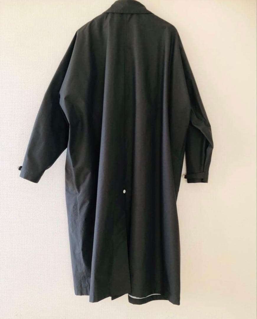 F/CE 2way wrap double breasted コート グレー色