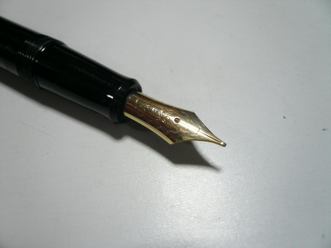 昭和レトロ PILOT 万年筆 パイロット 14K-585ペン先＜M＞3カスタム