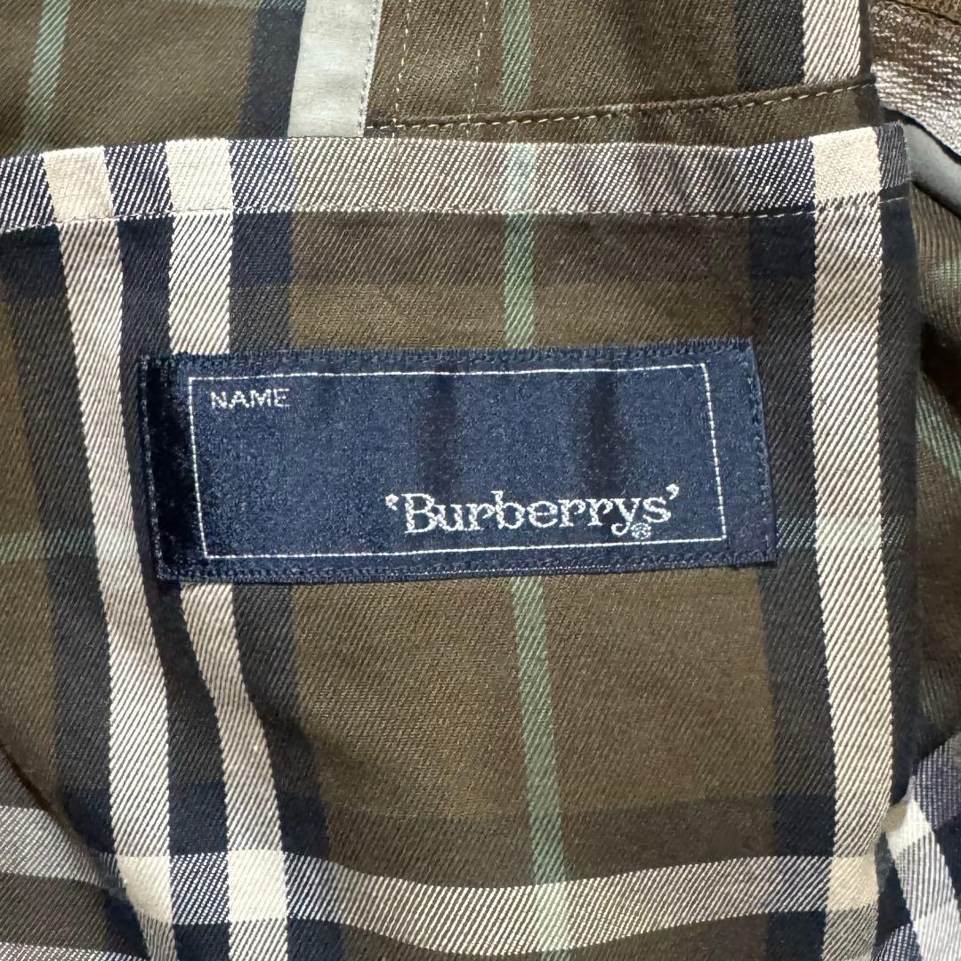 ヴィンテージ✨バーバリーズ トレンチコート ノバチェック インナー付 ダブル M