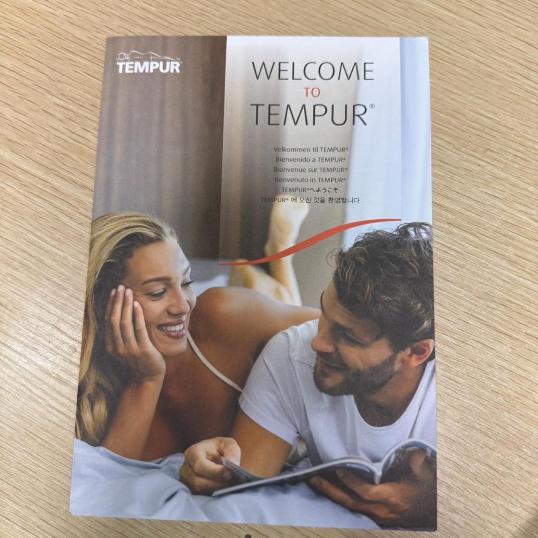 ★未使用　テンピュール　オリジナルピロー　枕　かため　S