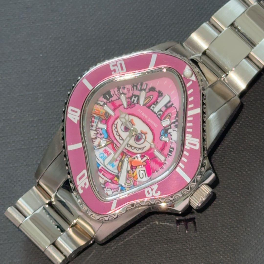 Labubu ラブブ 腕時計 ピンク 自動巻き 限定品