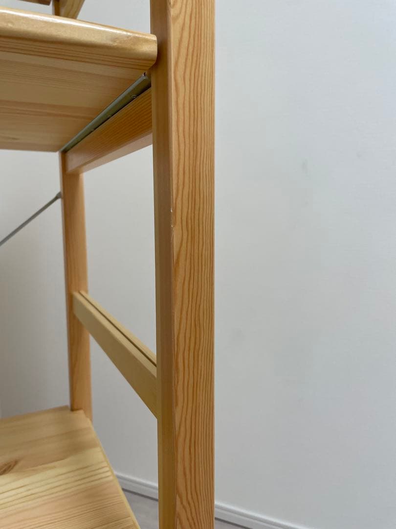 無印良品　パイン材ユニットシェルフ・８６ｃｍ幅・中