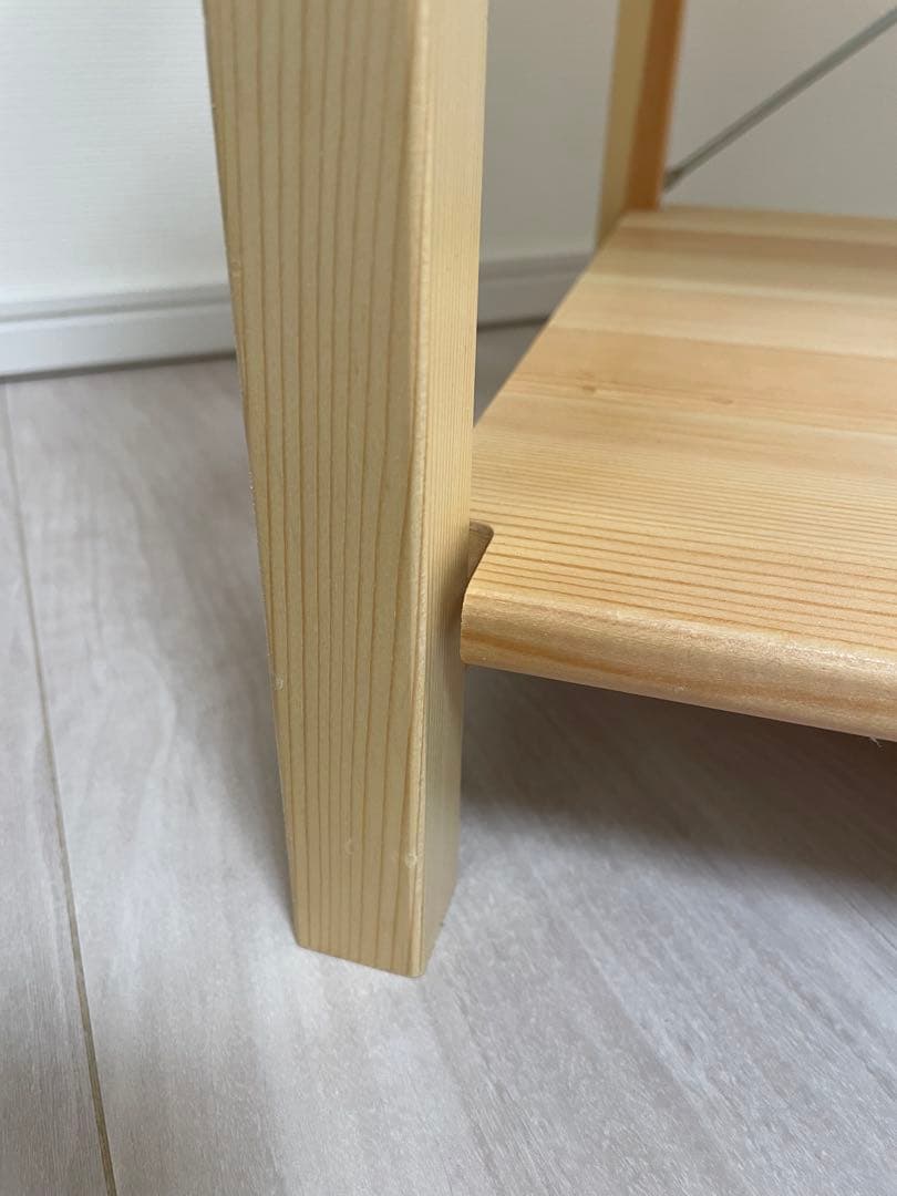 無印良品　パイン材ユニットシェルフ・８６ｃｍ幅・中