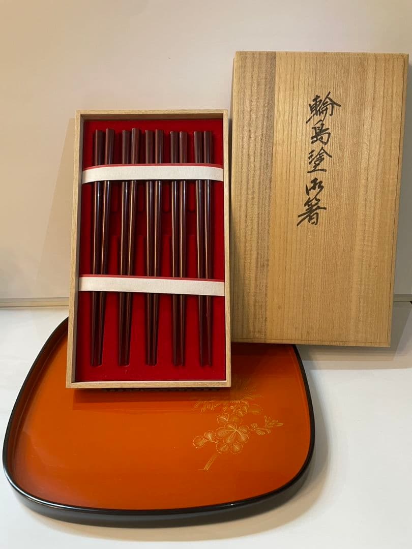 輪島塗 箸 5本セット