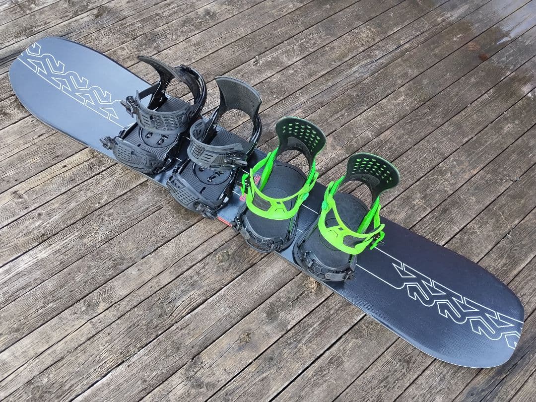 ビンディング選択 スノーボード 2点セット K2 GEOMETRIC 156cm