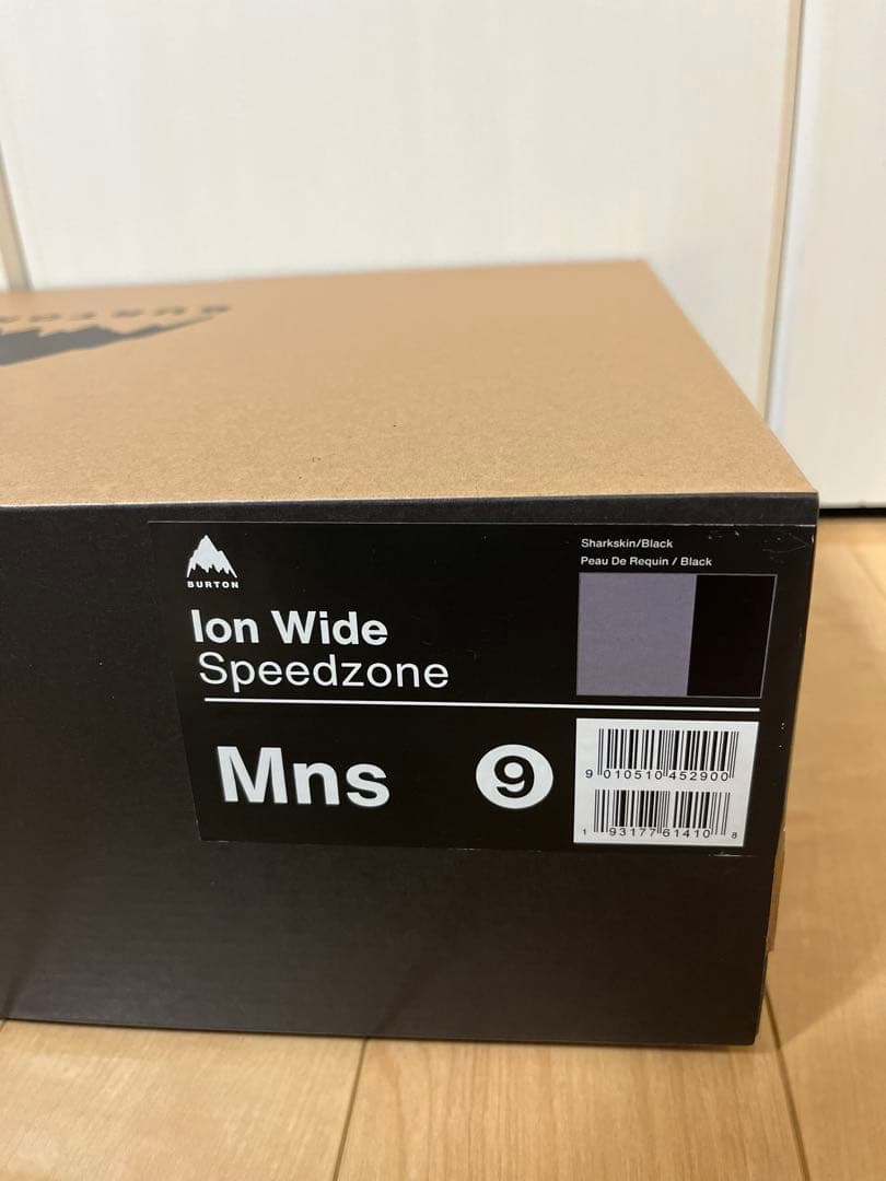 [新品未使用品] BURTON バートンion アイオン27cm ワイド
