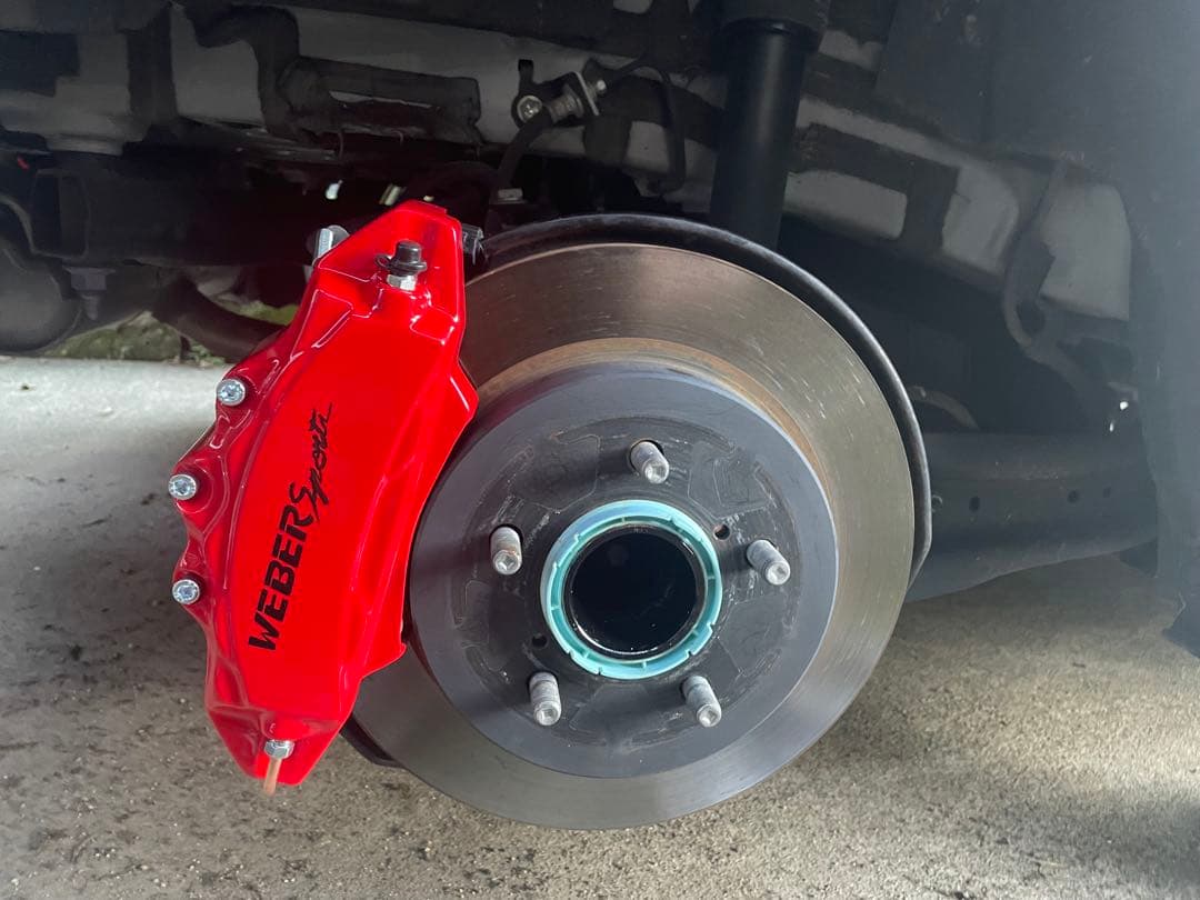 WEBER Sports プリウス60系 ブレーキキャリパーカバー