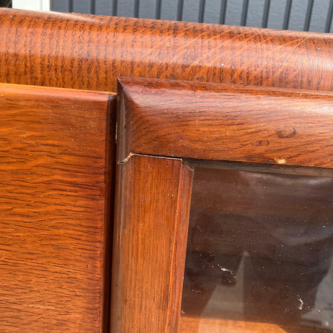 英国アンティーク MILWOOD 木製 ライティングビューロ サイドボード