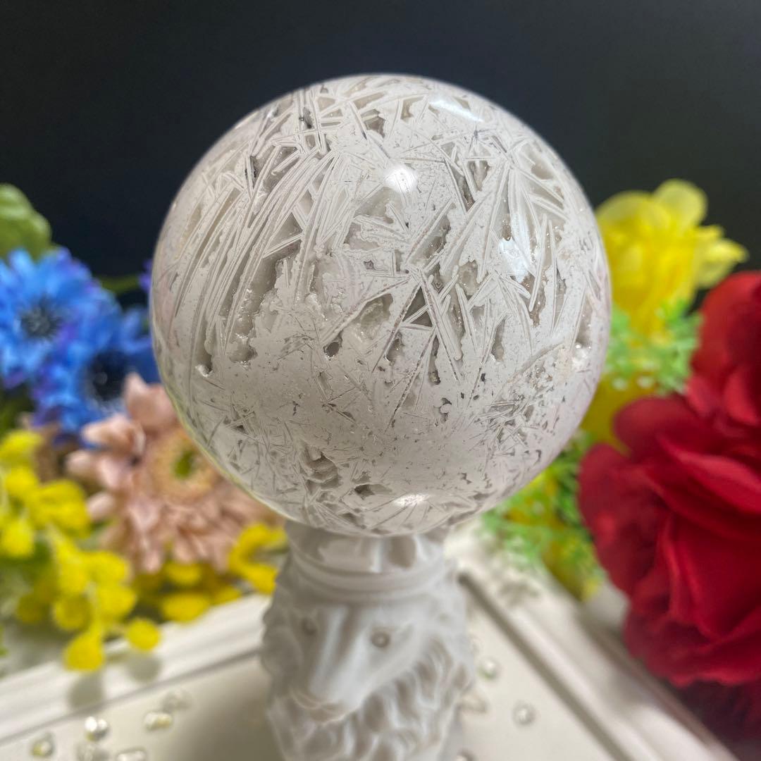 ホワイト メキシカンクレイジーアゲート ①