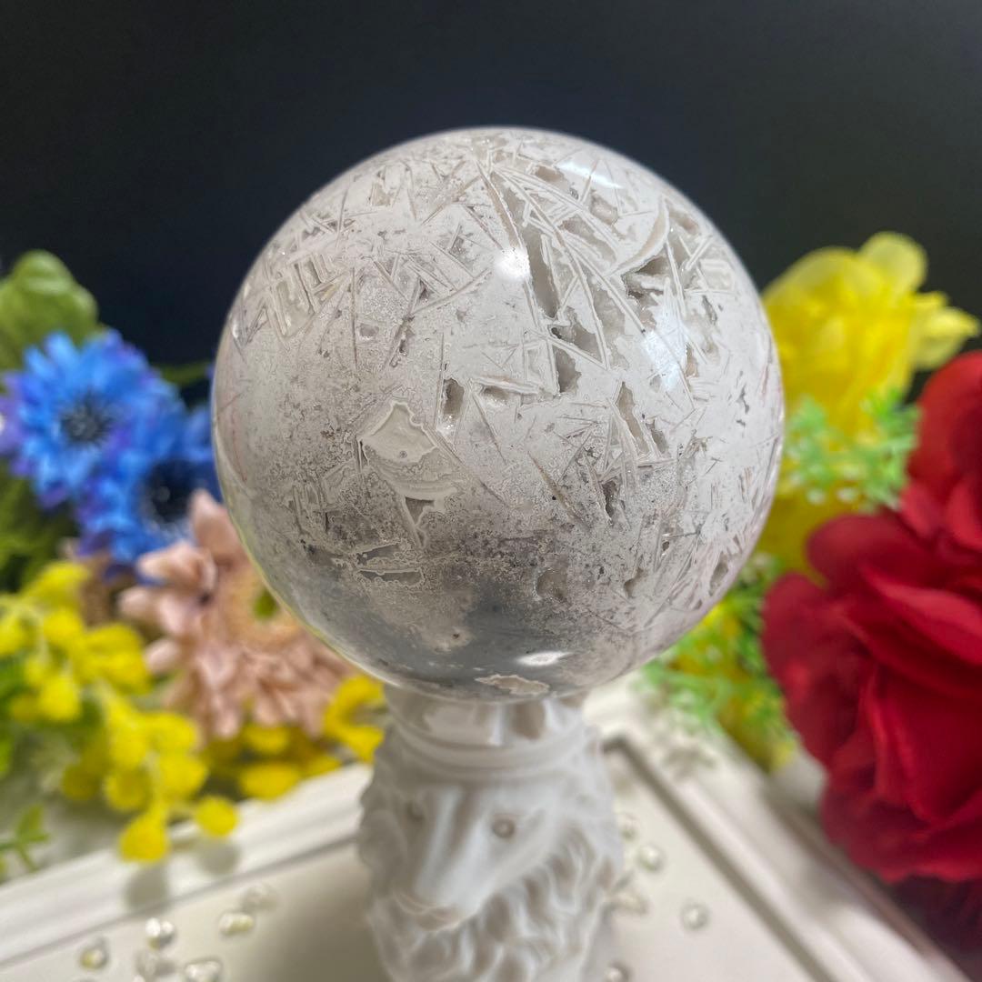 ホワイト メキシカンクレイジーアゲート ①