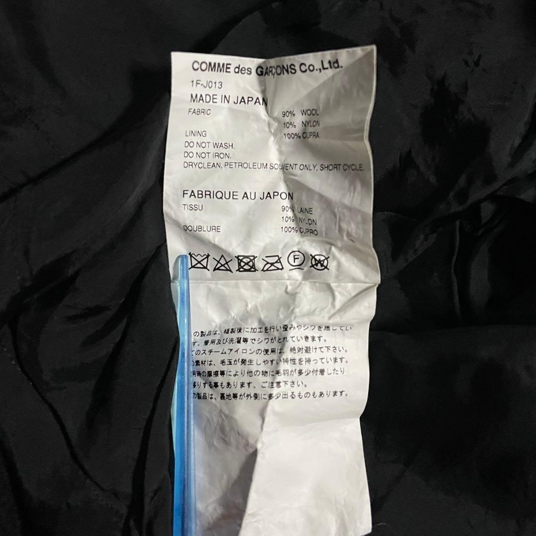 2020AW BLACK COMME des GARCONS wool 縮絨