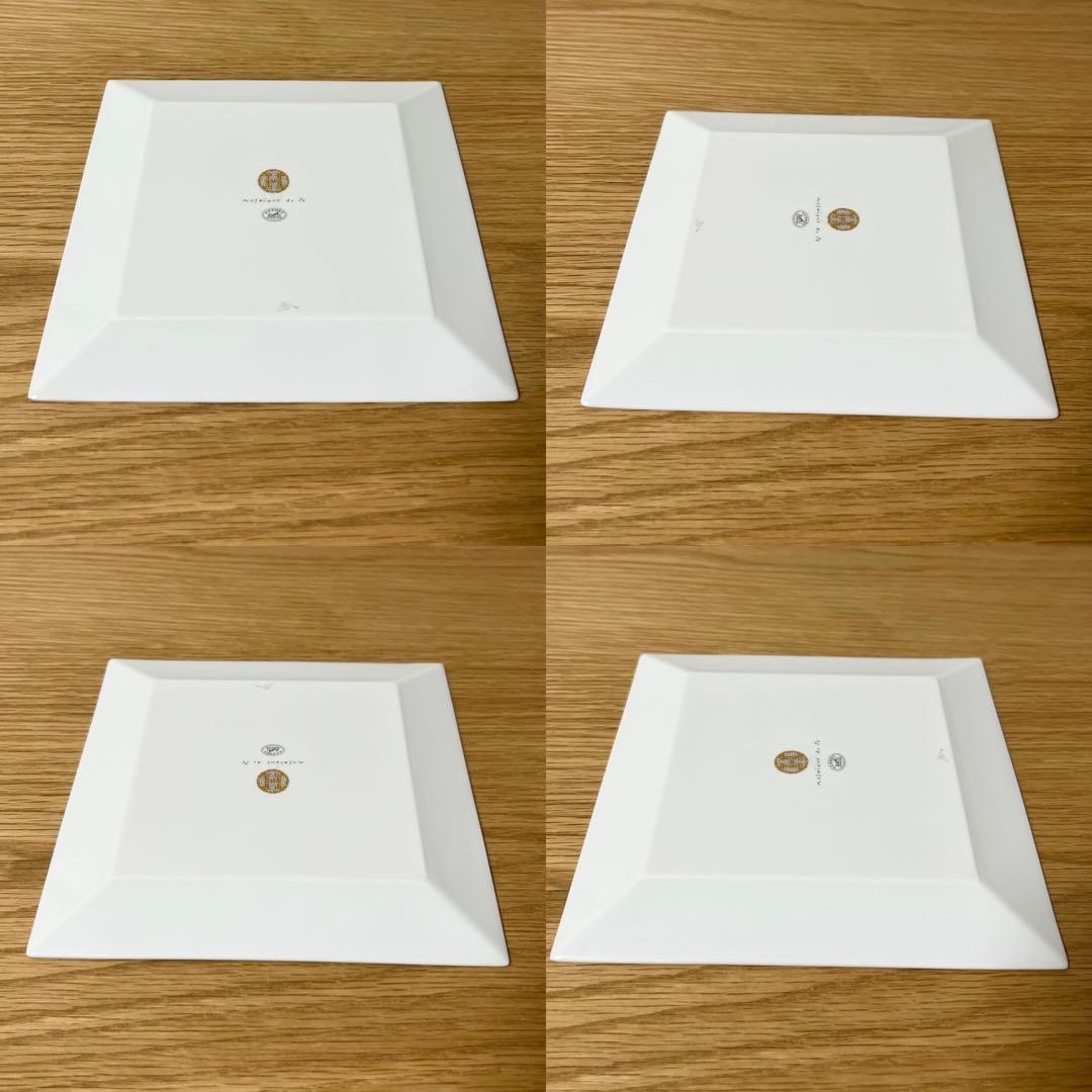 カレ No3 トレー HERMES エルメス プレート 皿 モザイク ゴールド