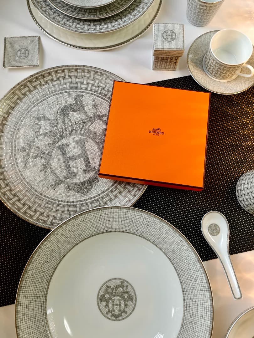 HERMES エルメス モザイク24 プラチナ プチカレ No2 新品未使用