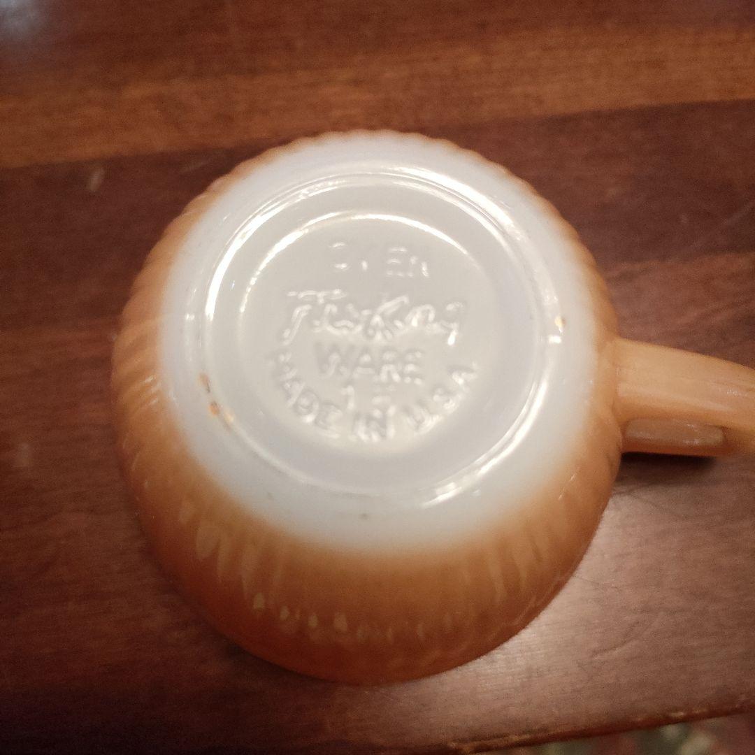 fireking ファイヤーキング　レア　デミタスカップ＆ソーサー７客セット