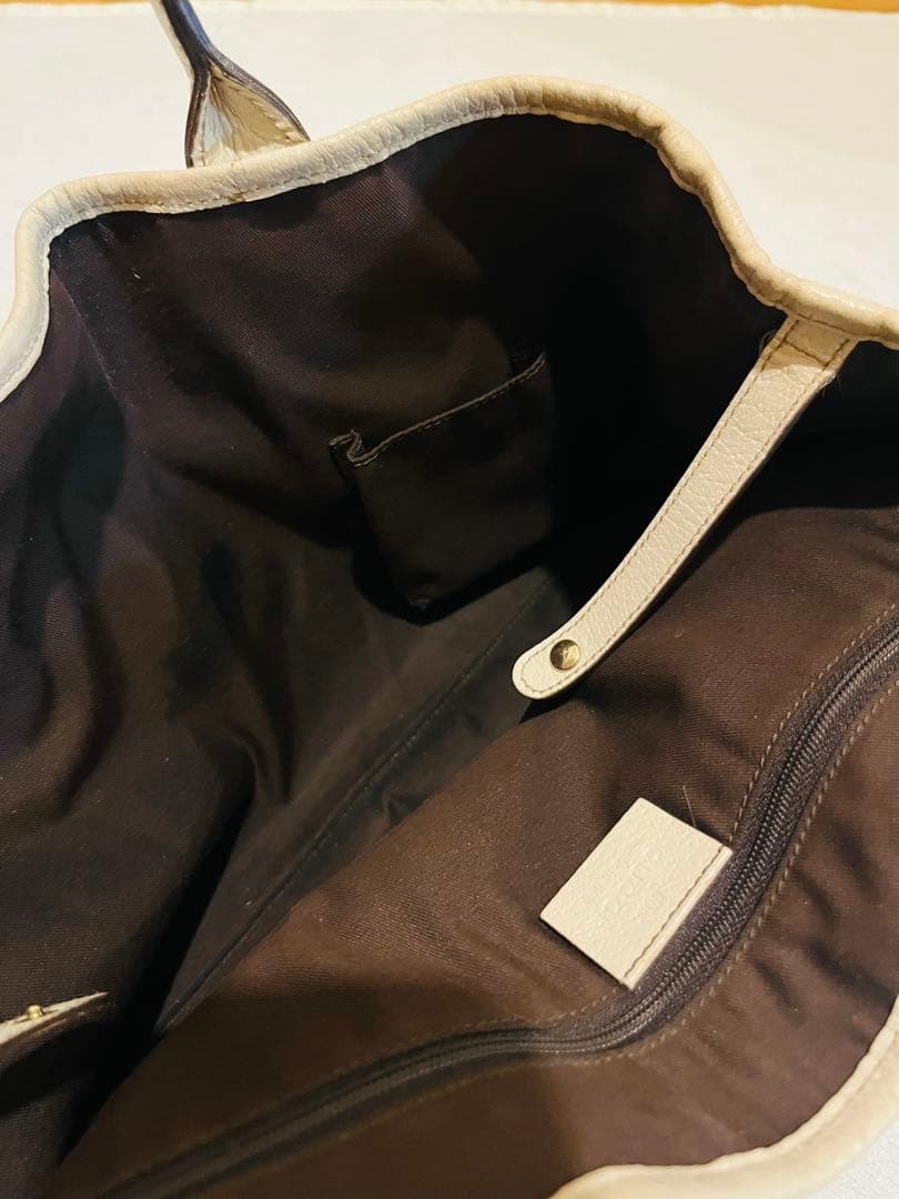 GUCCI キャンバス　プリンシー　トートバッグ