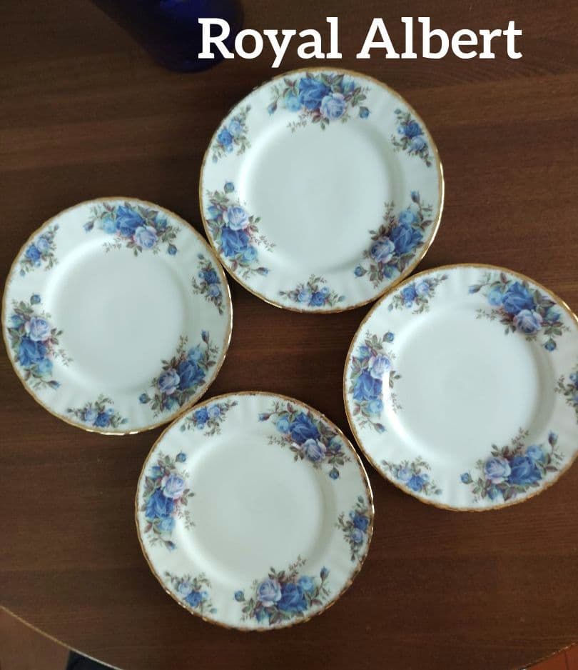 ★  ロイヤルアルバート プレート4枚セット