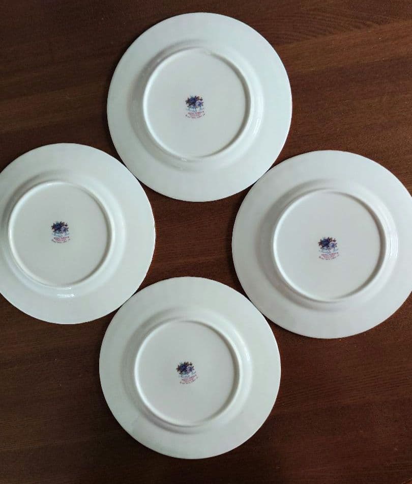 ★  ロイヤルアルバート プレート4枚セット