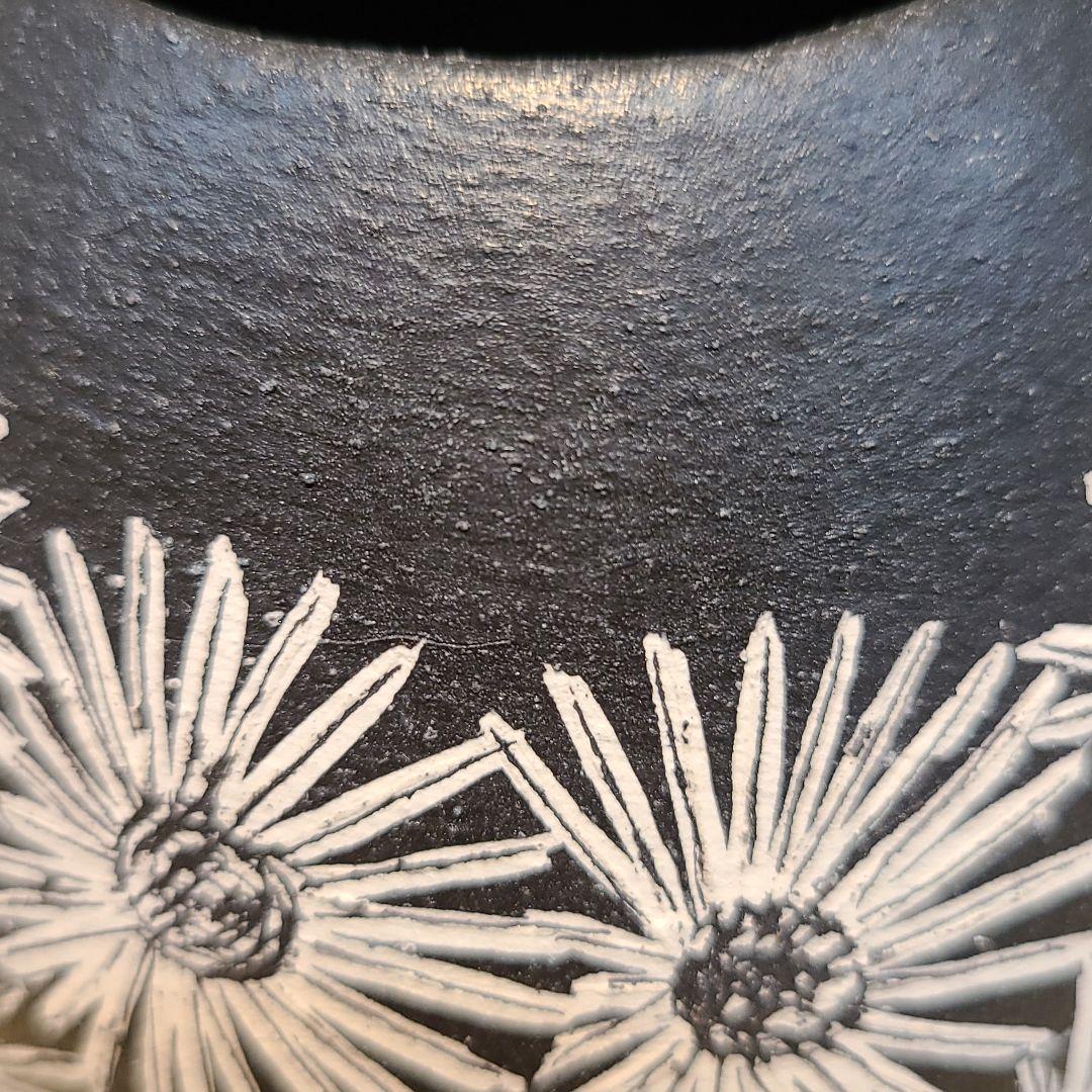 信楽焼 谷野明夫作 花瓶 高さ8.5寸（約26cm） 共箱 本物保証