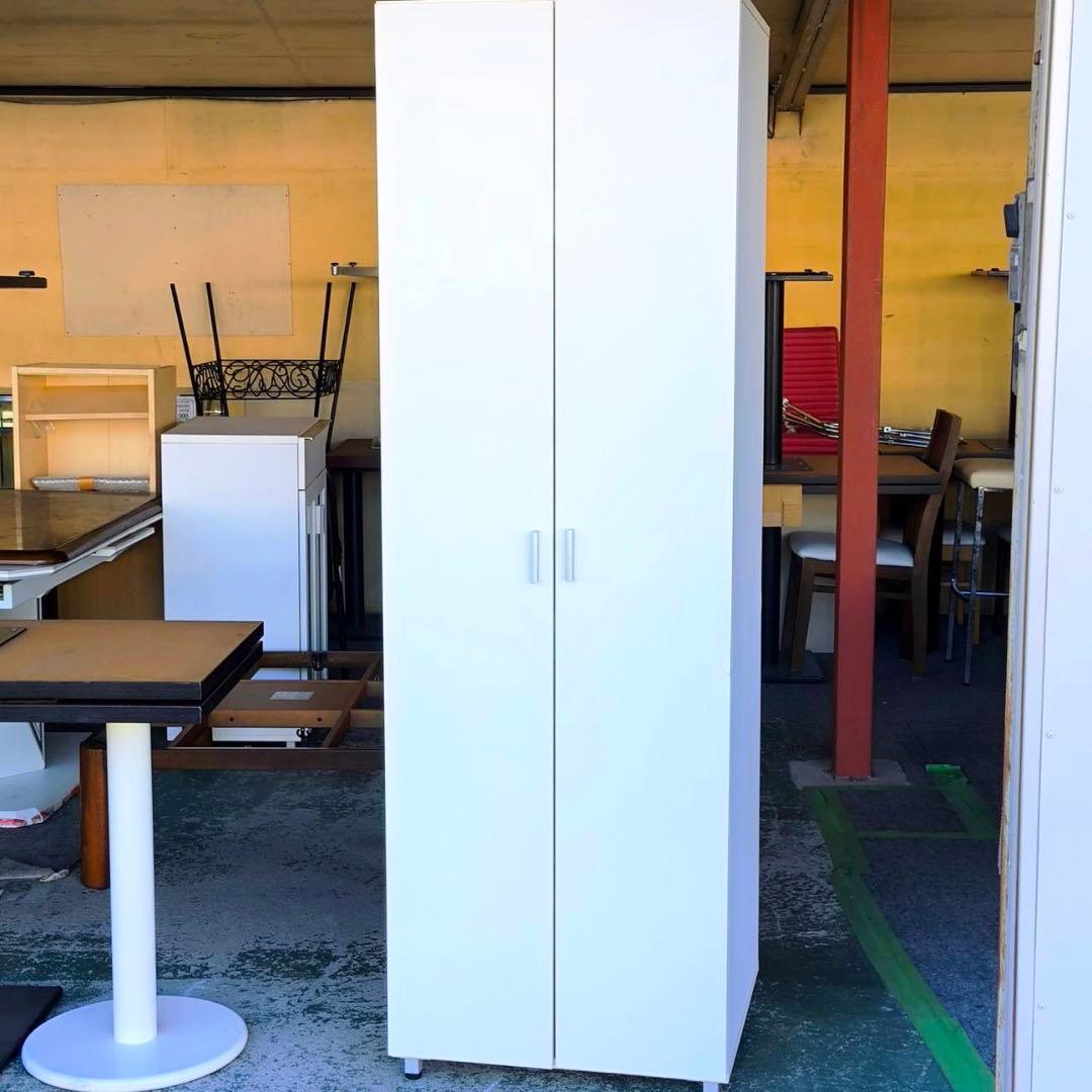 ニトリ ワードローブ WA-L0 1960 ホワイト クローゼットハンガーラック