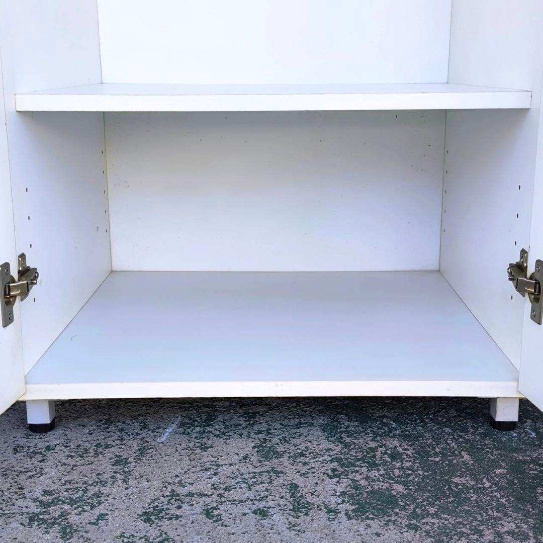 ニトリ ワードローブ WA-L0 1960 ホワイト クローゼットハンガーラック