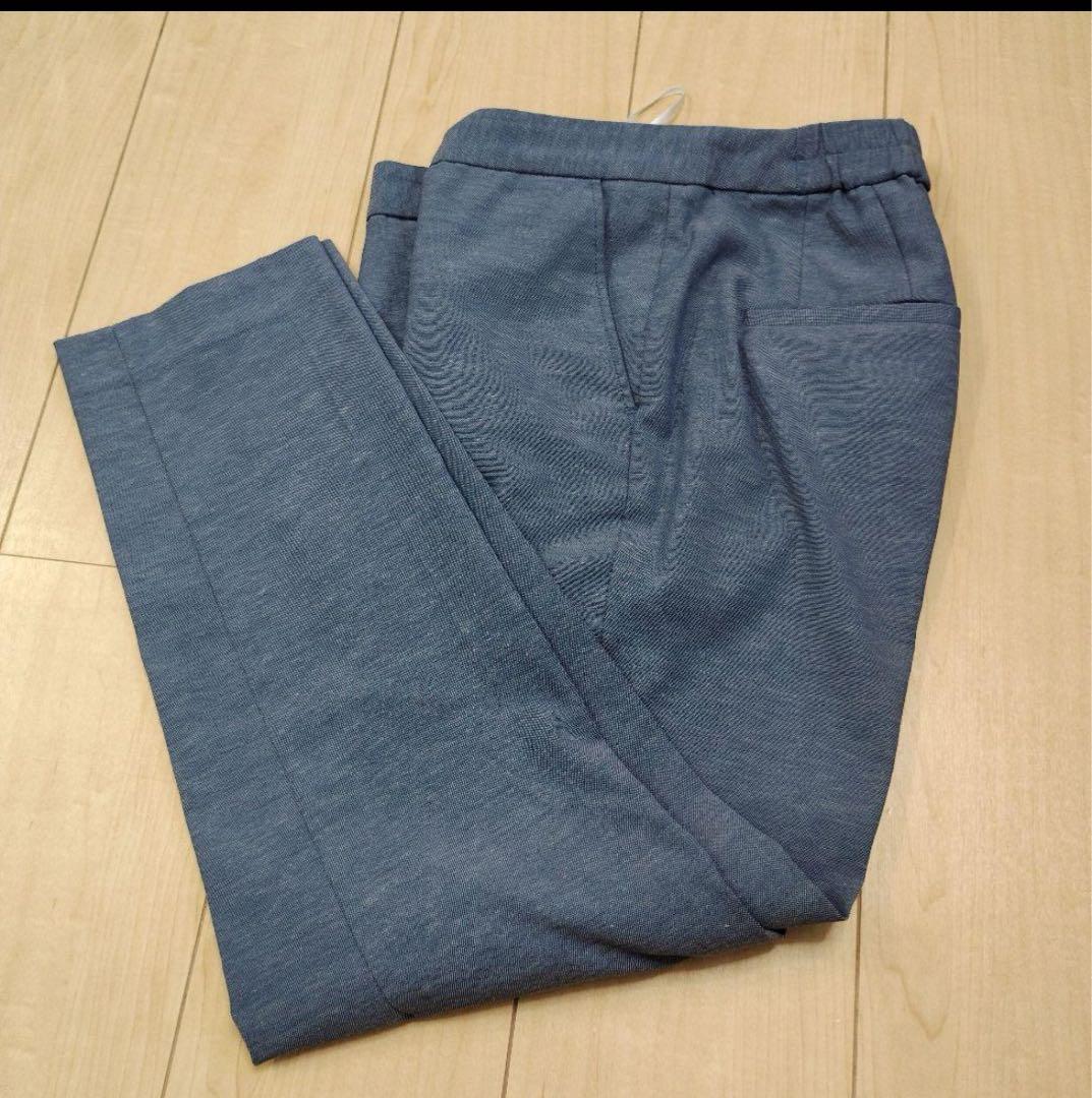 PLST リネンブレンドパンツスーツ