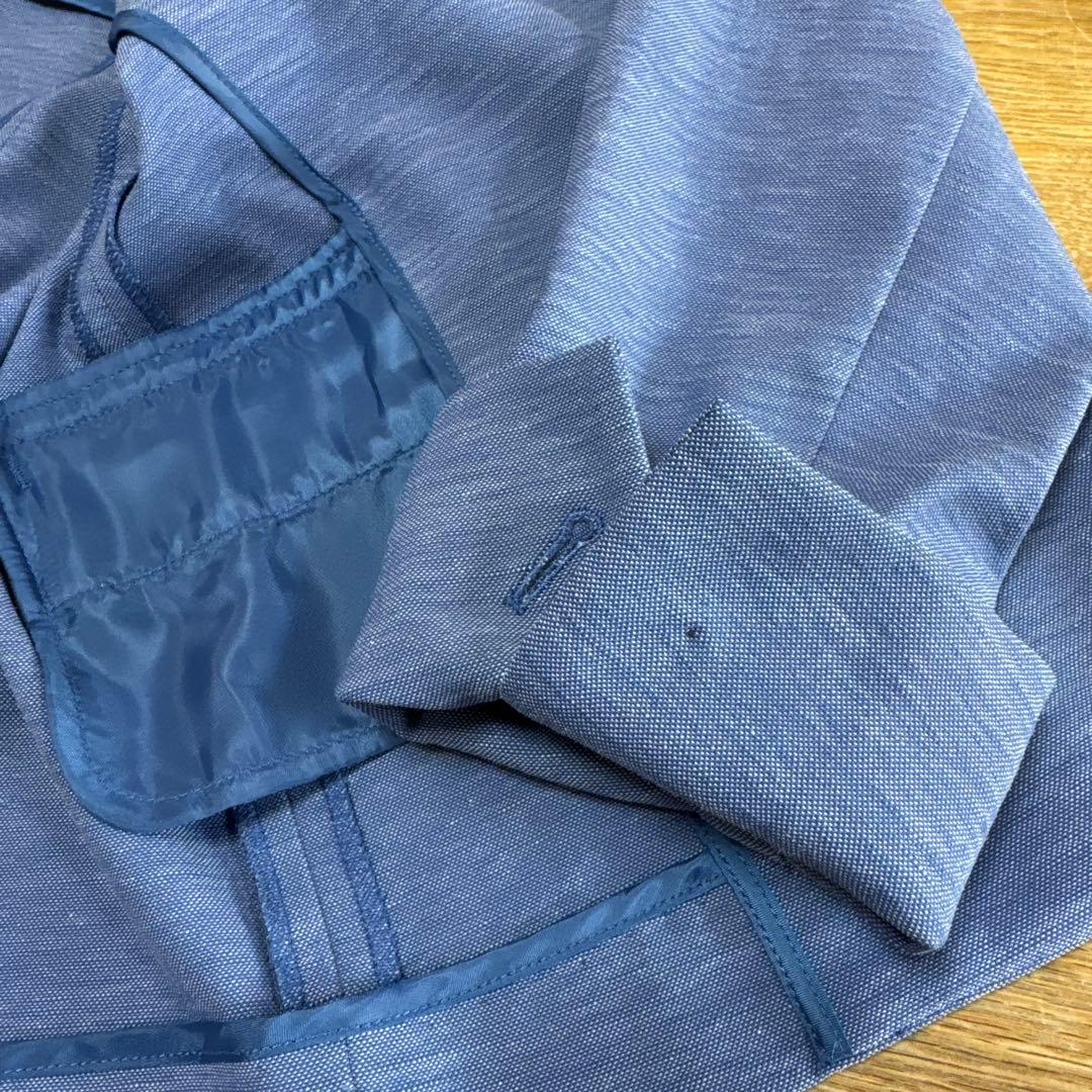 PLST リネンブレンドパンツスーツ