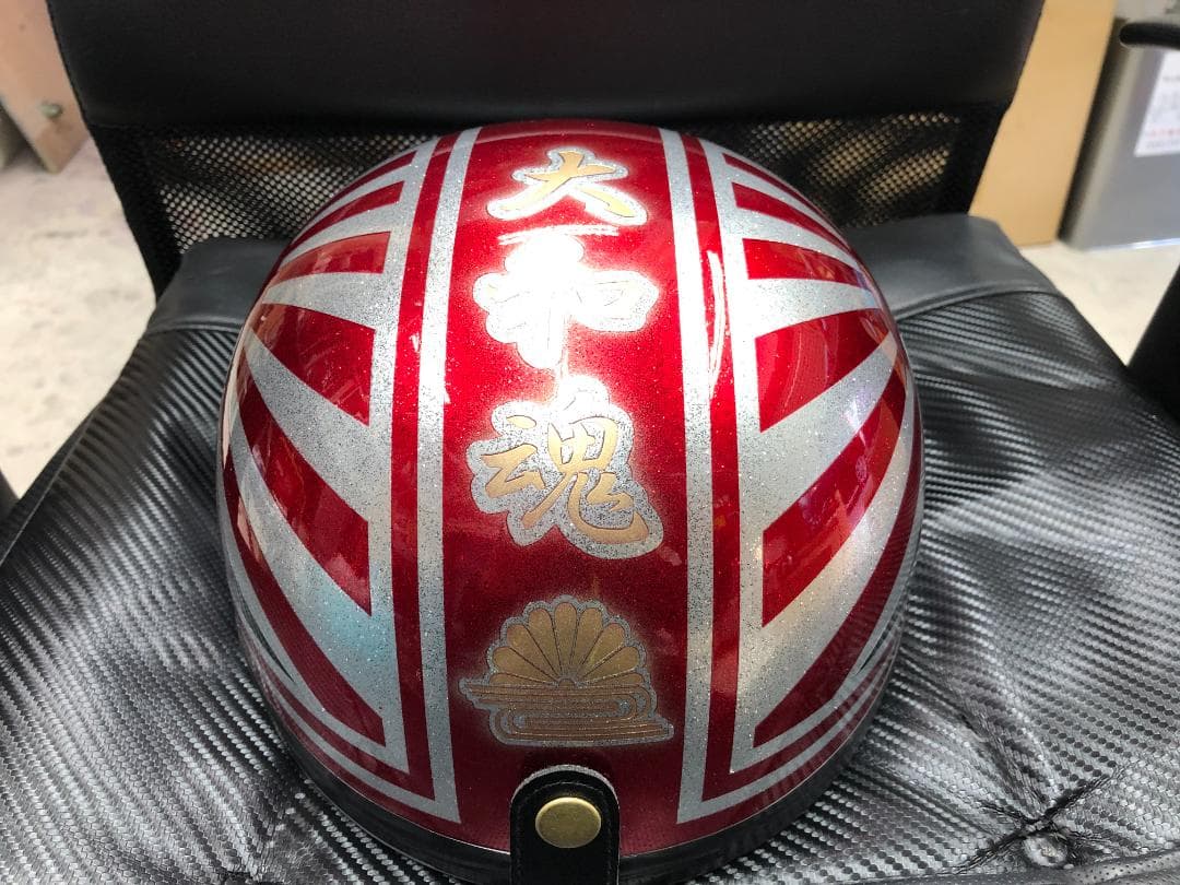 コルク半　カスタム　富士日章　マジック　キャンデイレッド　ラメ　高級クリヤ