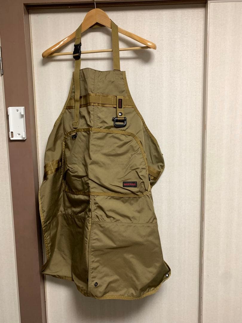 新品 カーキ BRIEFING ブリーフィング ツール エプロン APRON