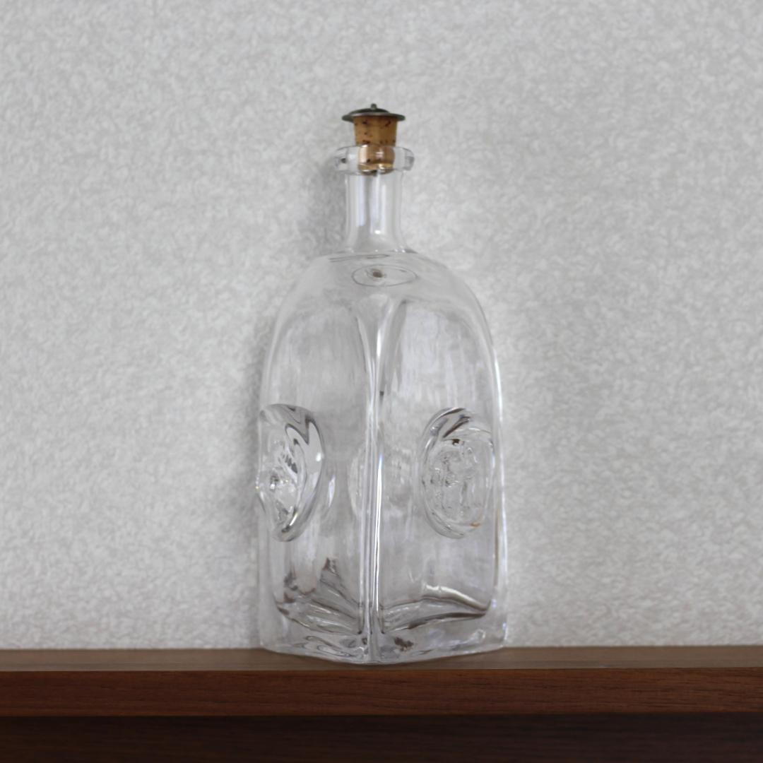 【貴重】エリックホグラン　Erik Hoglund　最初期作品　三角デキャンタ