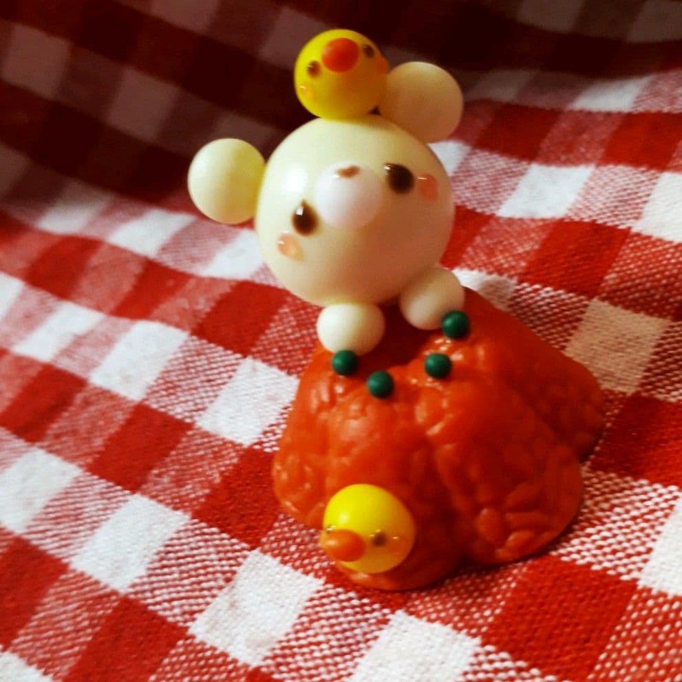 食いしん坊くまちゃん♡ひよこ