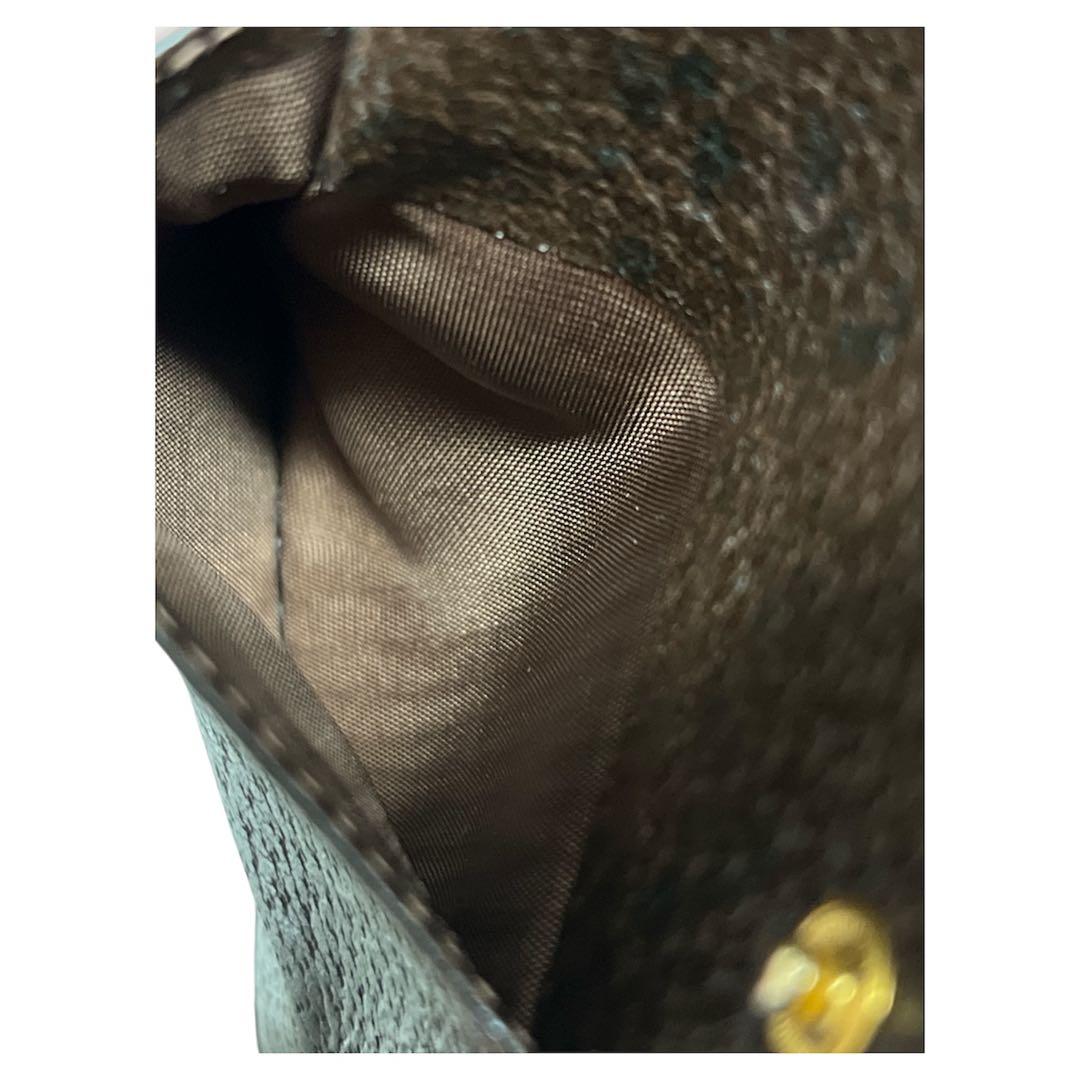 オールドグッチ GUCCI ヴィンテージ 長財布 GGスプリーム PVC×レザー