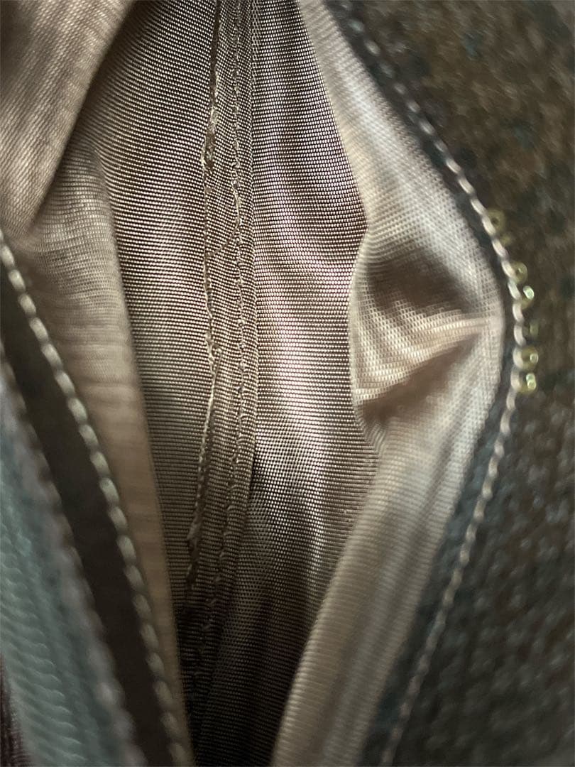 オールドグッチ GUCCI ヴィンテージ 長財布 GGスプリーム PVC×レザー