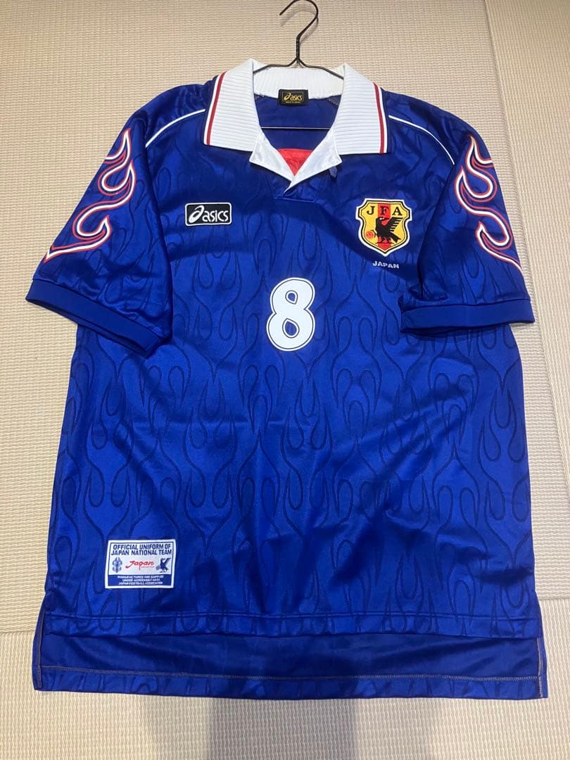 正規品　日本代表　中田英寿　超美品　フランスＷ杯　炎