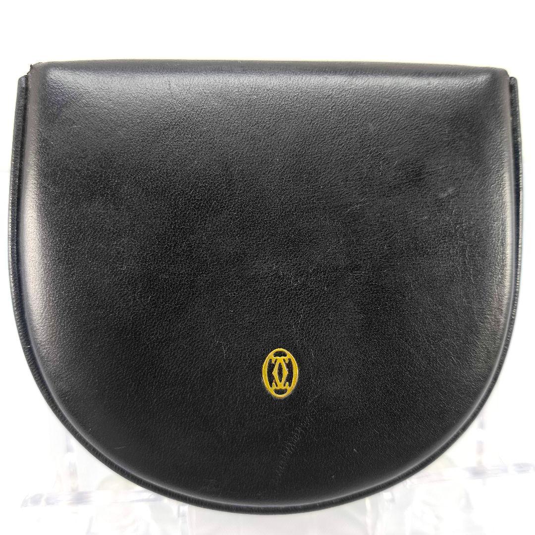 カルティエ パシャ 小銭入れ ケース 黒